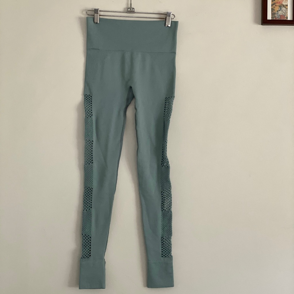Ivy Park Aqua Leggings W Cut Offs